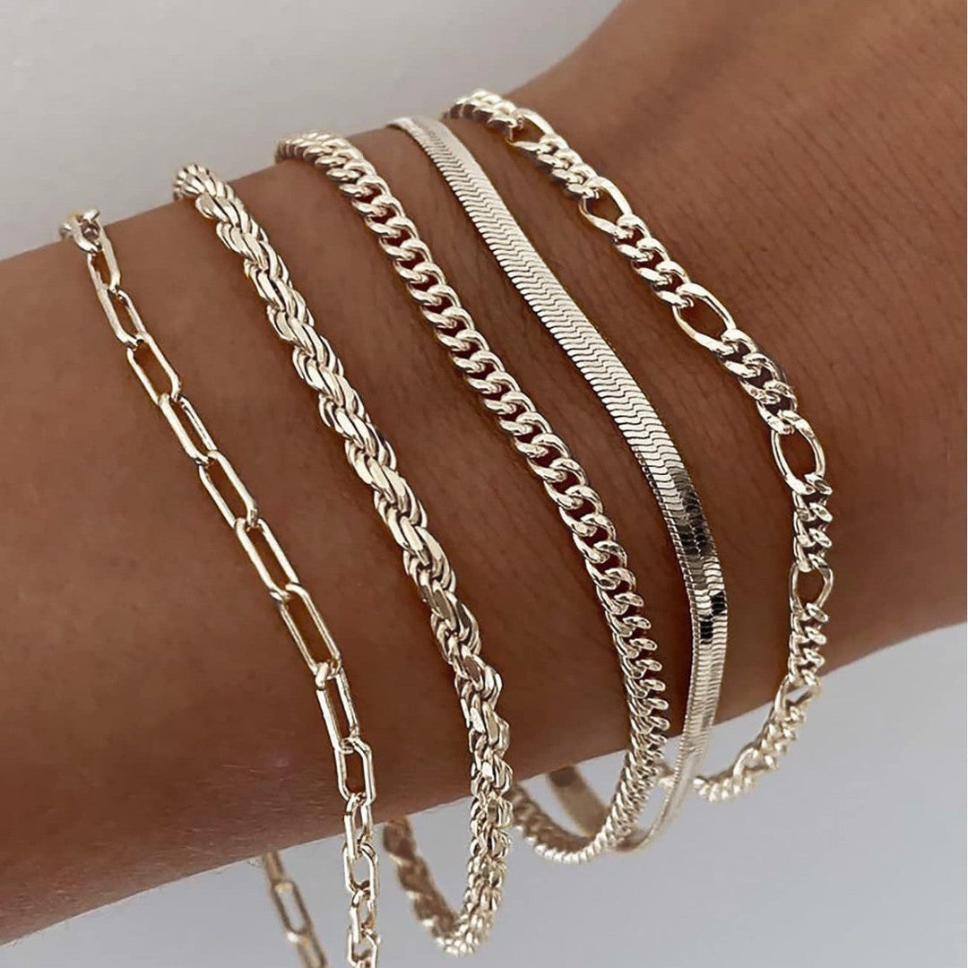 Ellis Renner Armbandenset | Goud