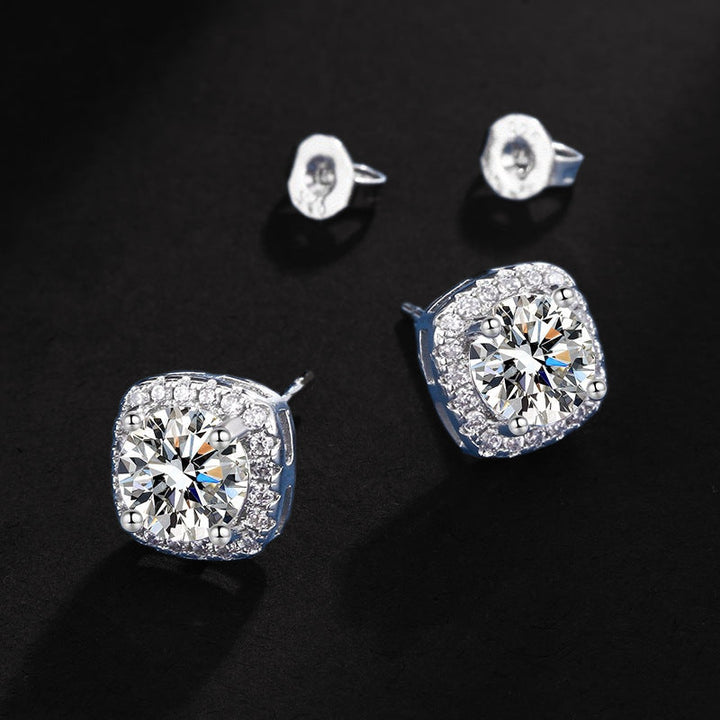 Elena Kristallen Set | Wit Goud