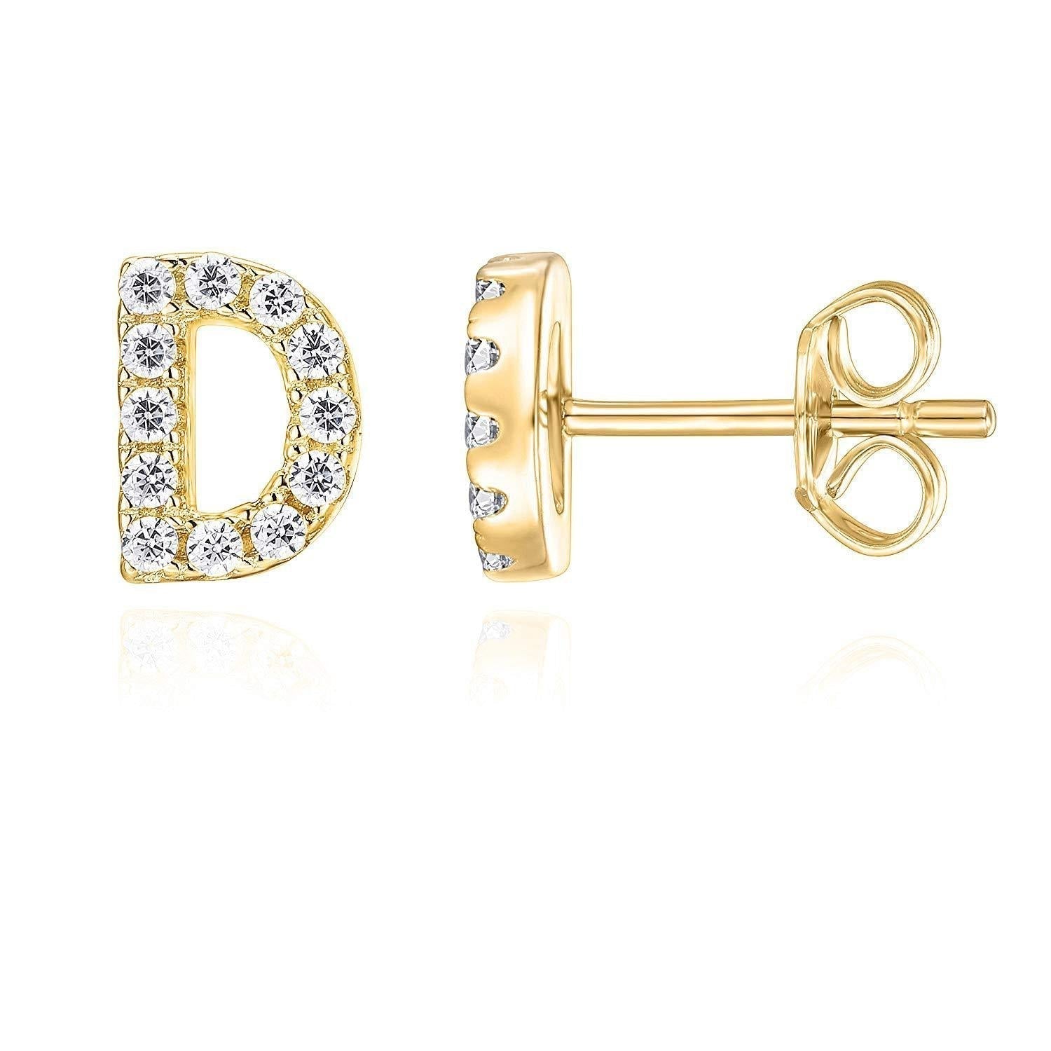 Initial Earring 1 piece | Gold