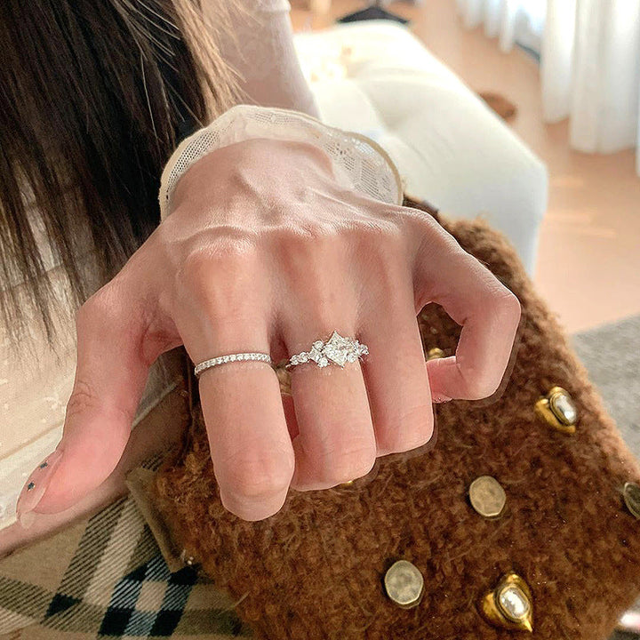 Vera Collette Ring | Witte Goud