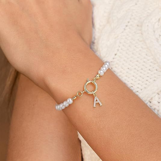 Auden Clé Letter Armband | Goud