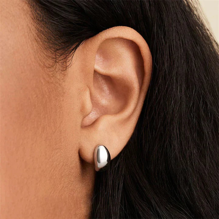 Sabella Lantern Earrings | White Gold