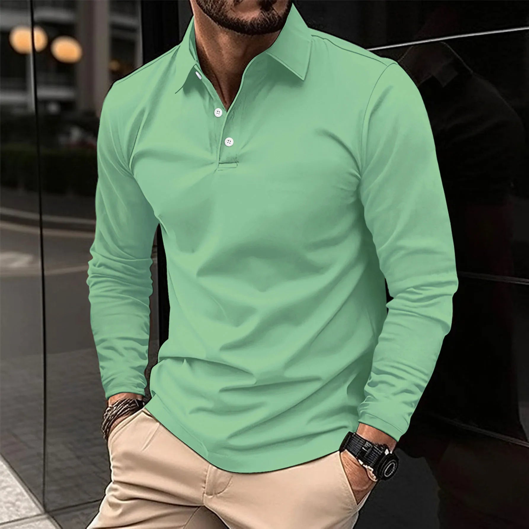 Ralph | Polo met lange mouwen