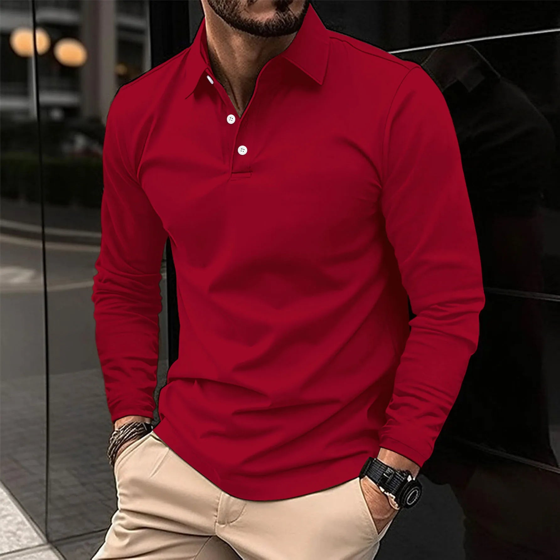 Ralph | Polo met lange mouwen