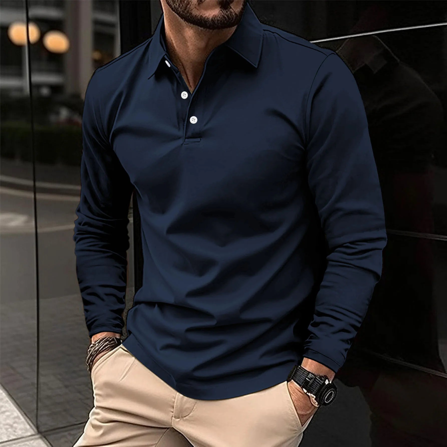Ralph | Polo met lange mouwen