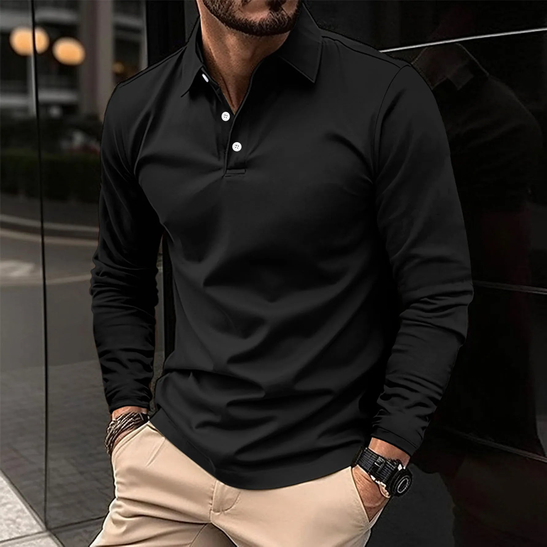 Ralph | Polo met lange mouwen
