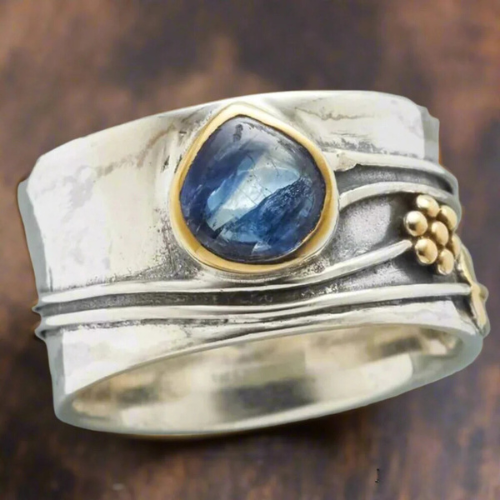 Bree - Boheemse edelsteen meditatiering ring