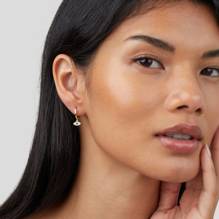 Sie Eye Drop Oorbellen