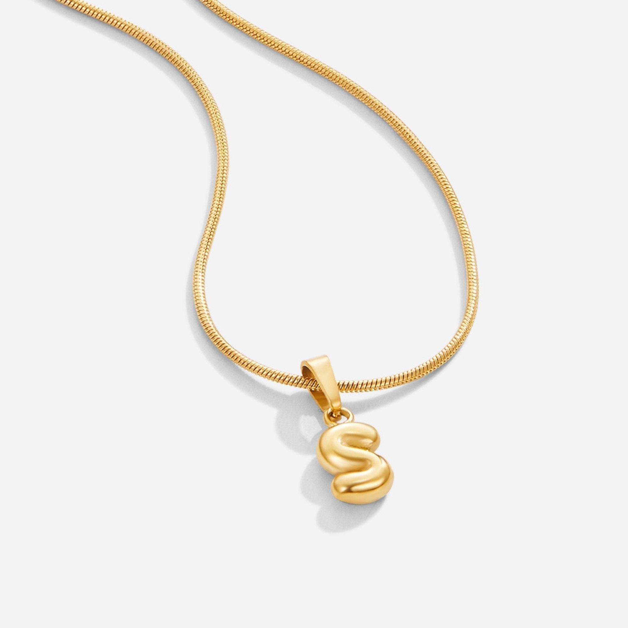 Chique Bubble Letter Ketting