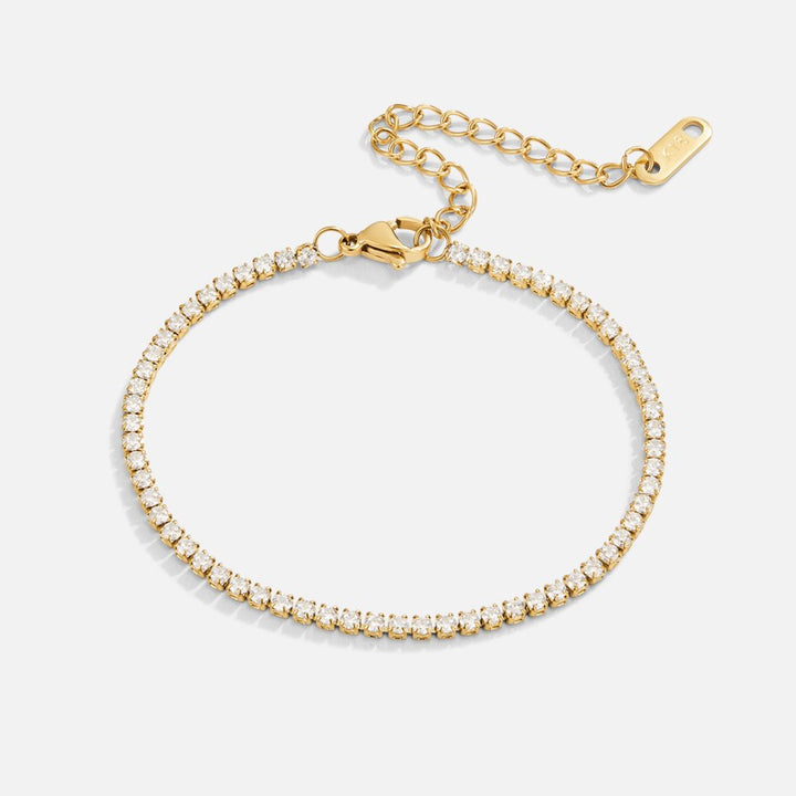 Cordelia Gouden Tennisketting
