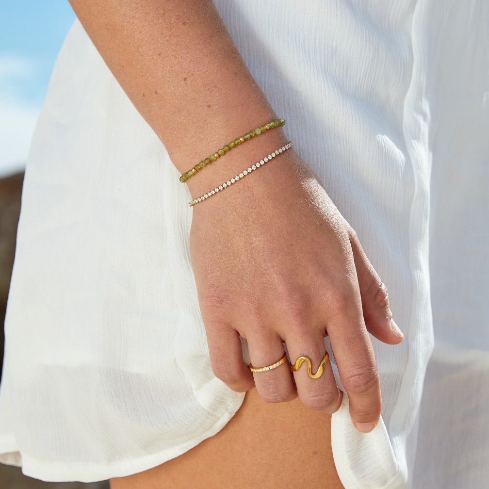 Cordelia Gouden Tennisketting