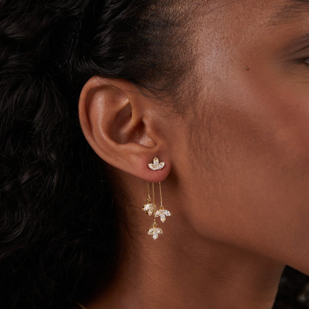 Elegante Waterval Oorbellen