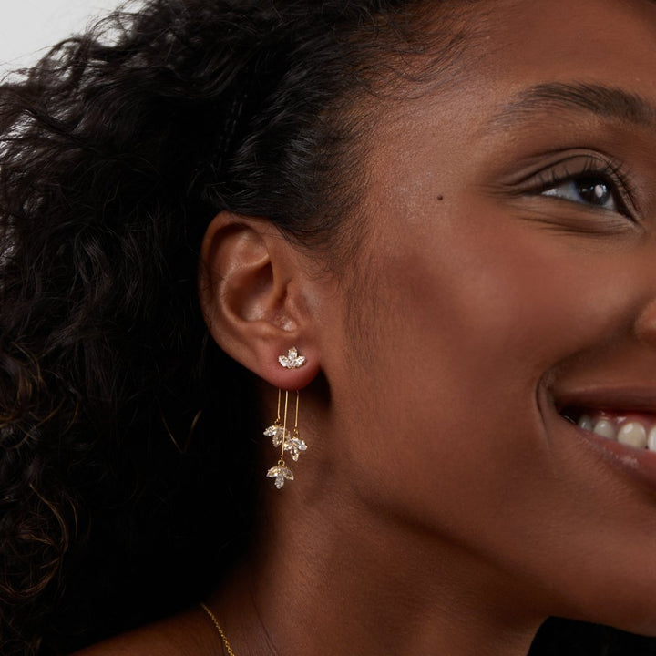 Elegante Waterval Oorbellen