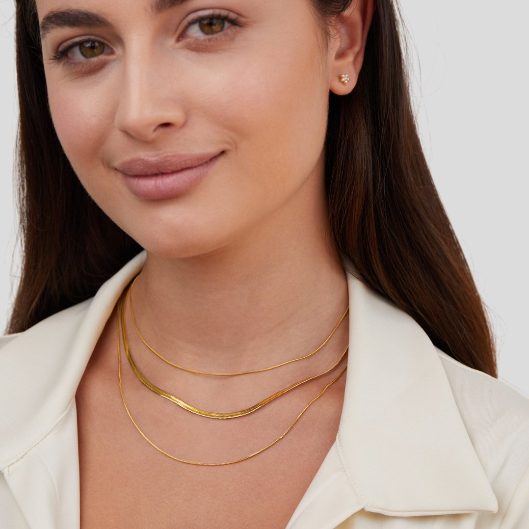 Gouden Meerdere Laags Ketting