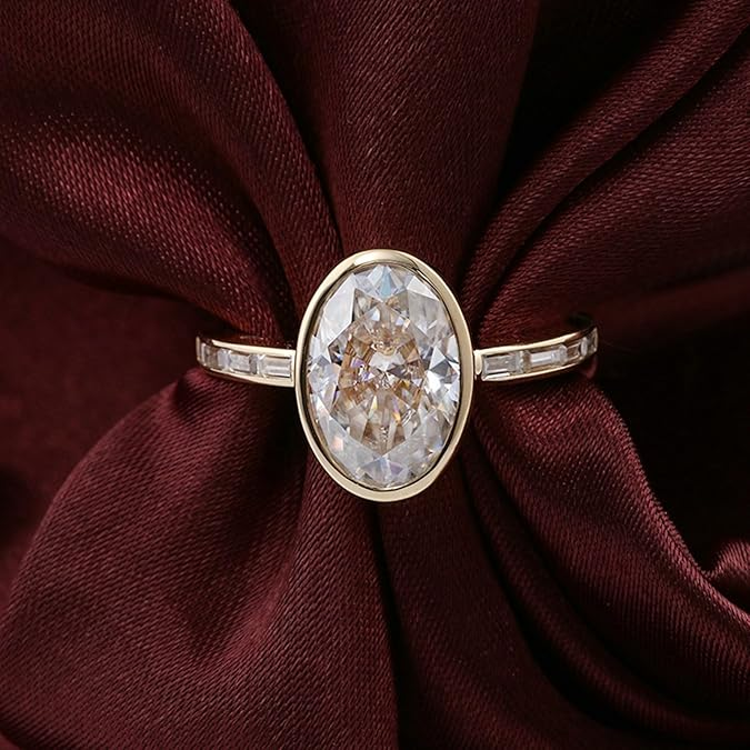 Joy - Wit Moissaniet Ring