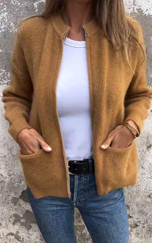 Linda |  Stijlvolle Herfst Vest