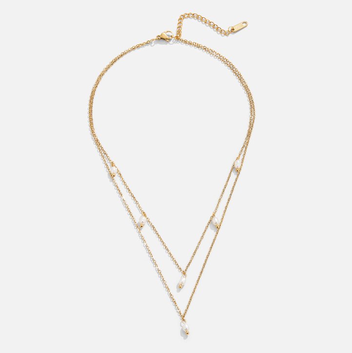 Kay Parel Drop Gelaagde Ketting