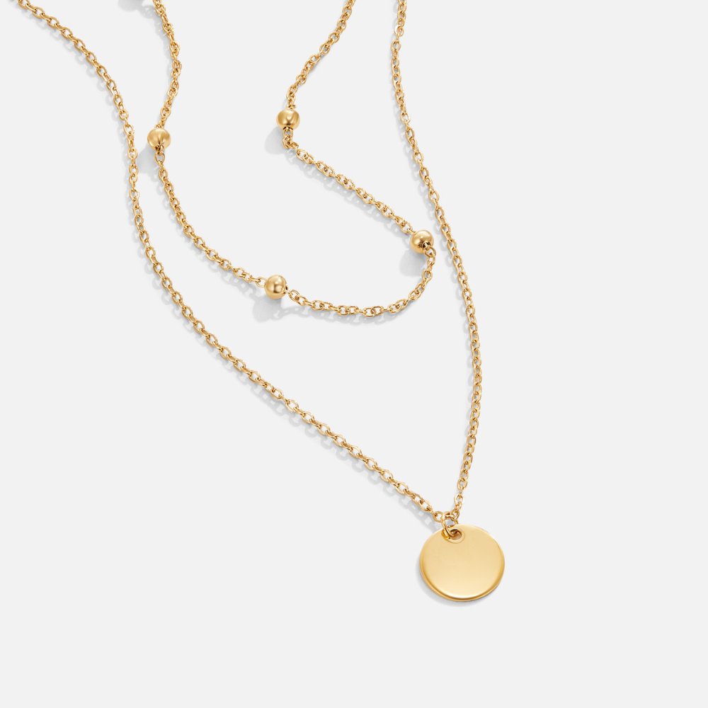 Gelaagde schijf ketting