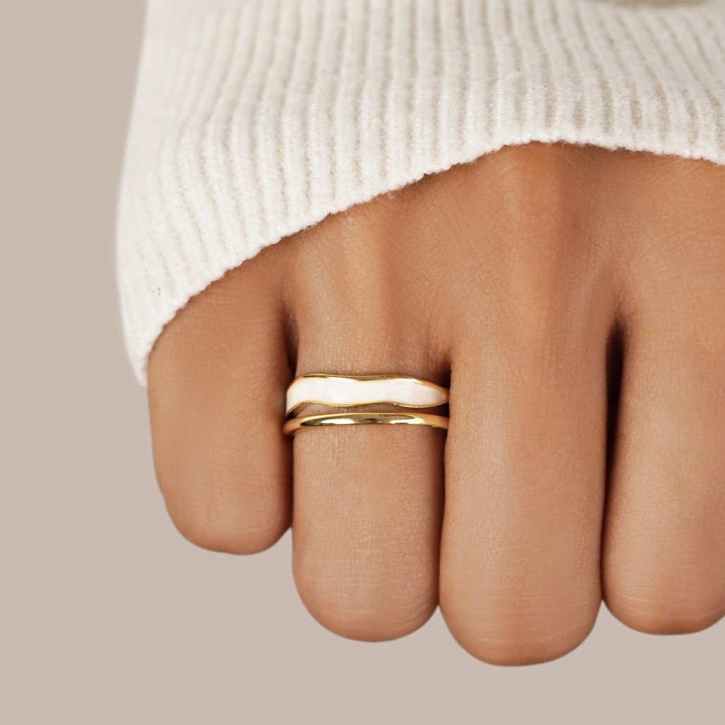 Hope - Unieke Gelaagde Ring