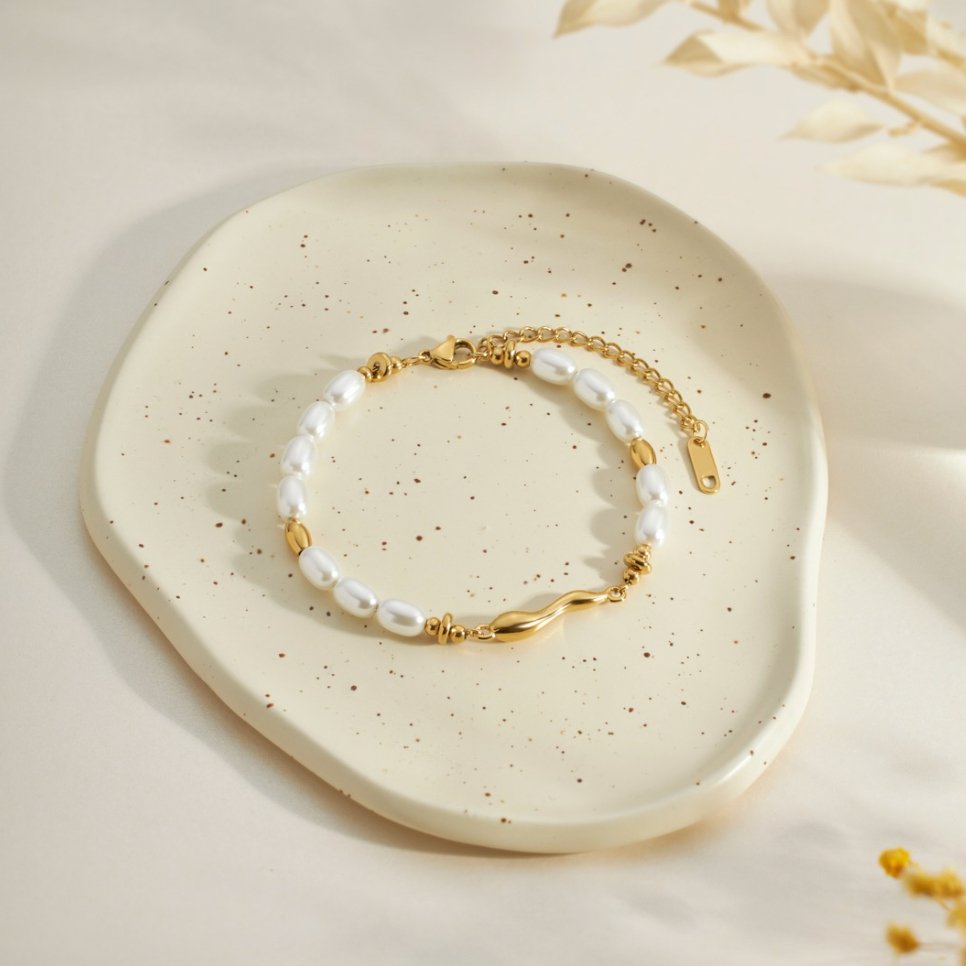 Lov Freshwater Parel Armband
