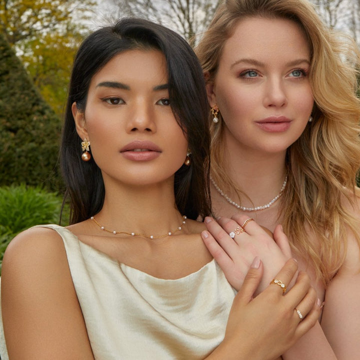 Zuiver Gouden Parelketting