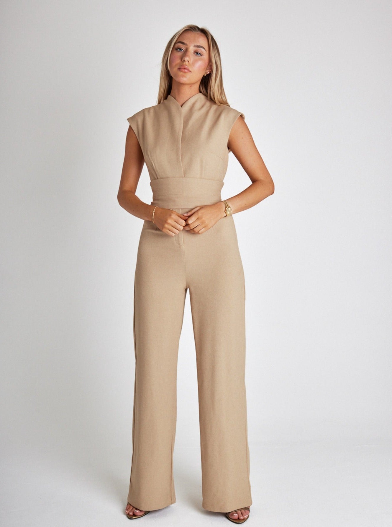 Heike | Elegante Jumpsuit zonder mouwen