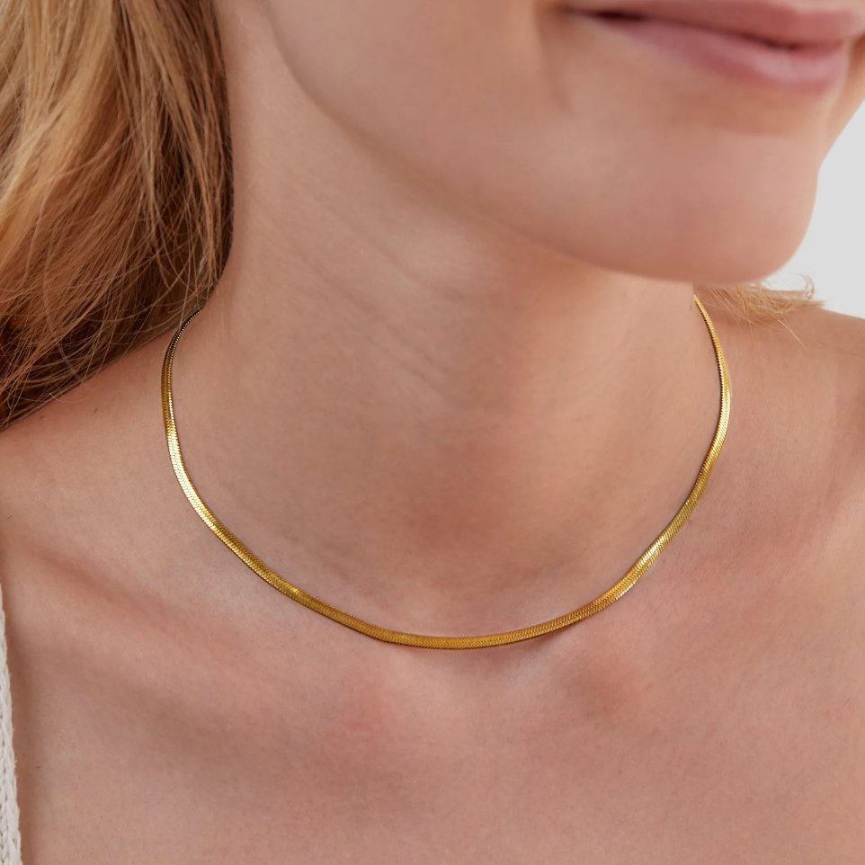 Gouden Slangenketting