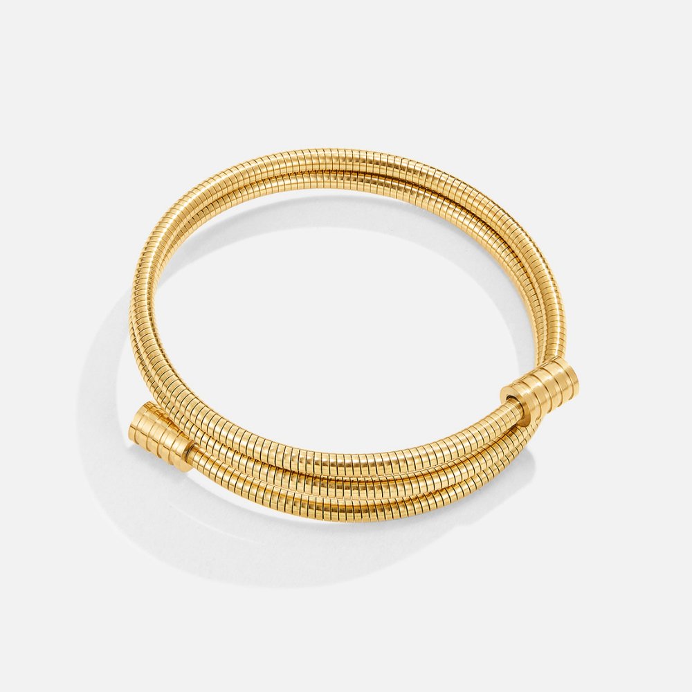 Gedraaide Gouden Armband