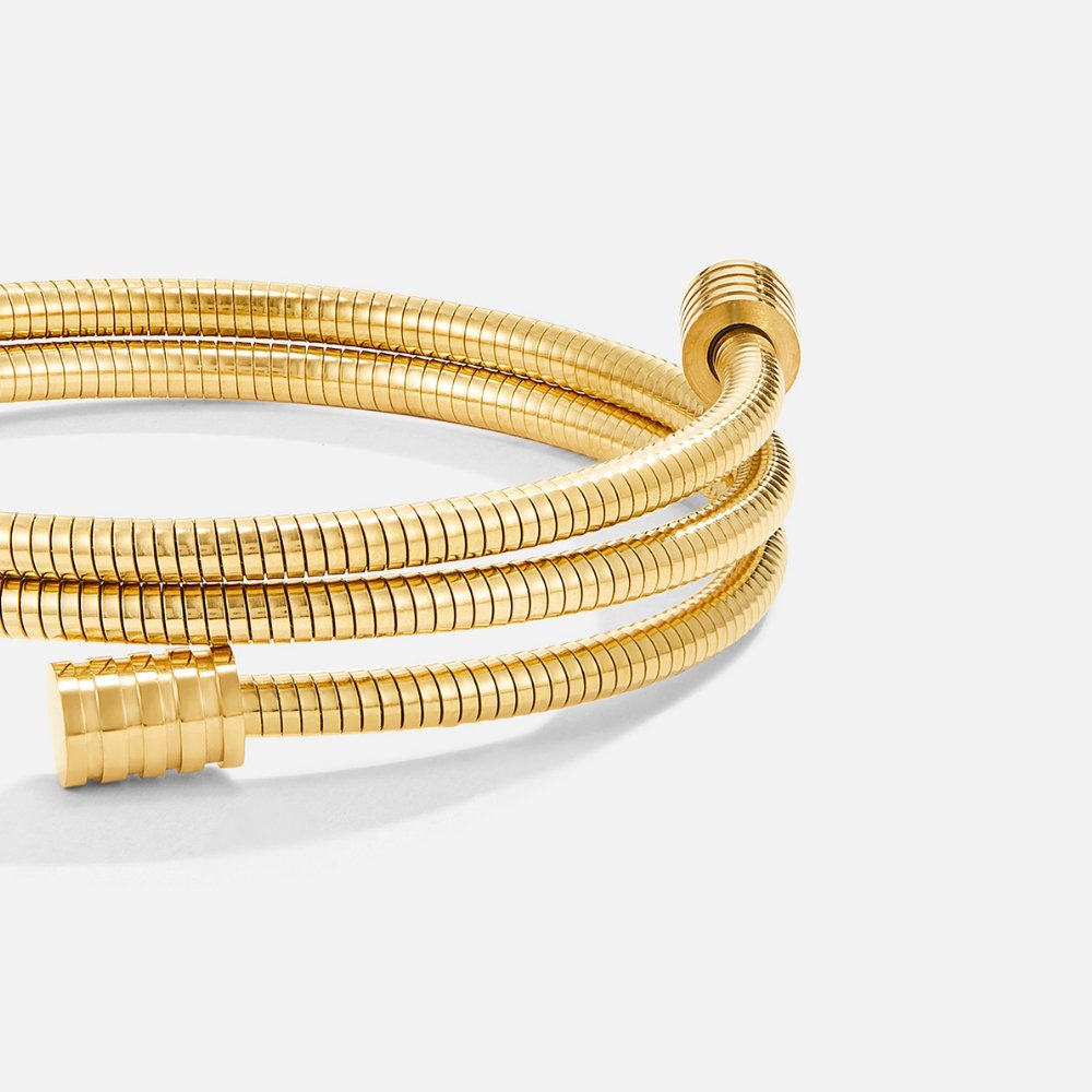 Gedraaide Gouden Armband