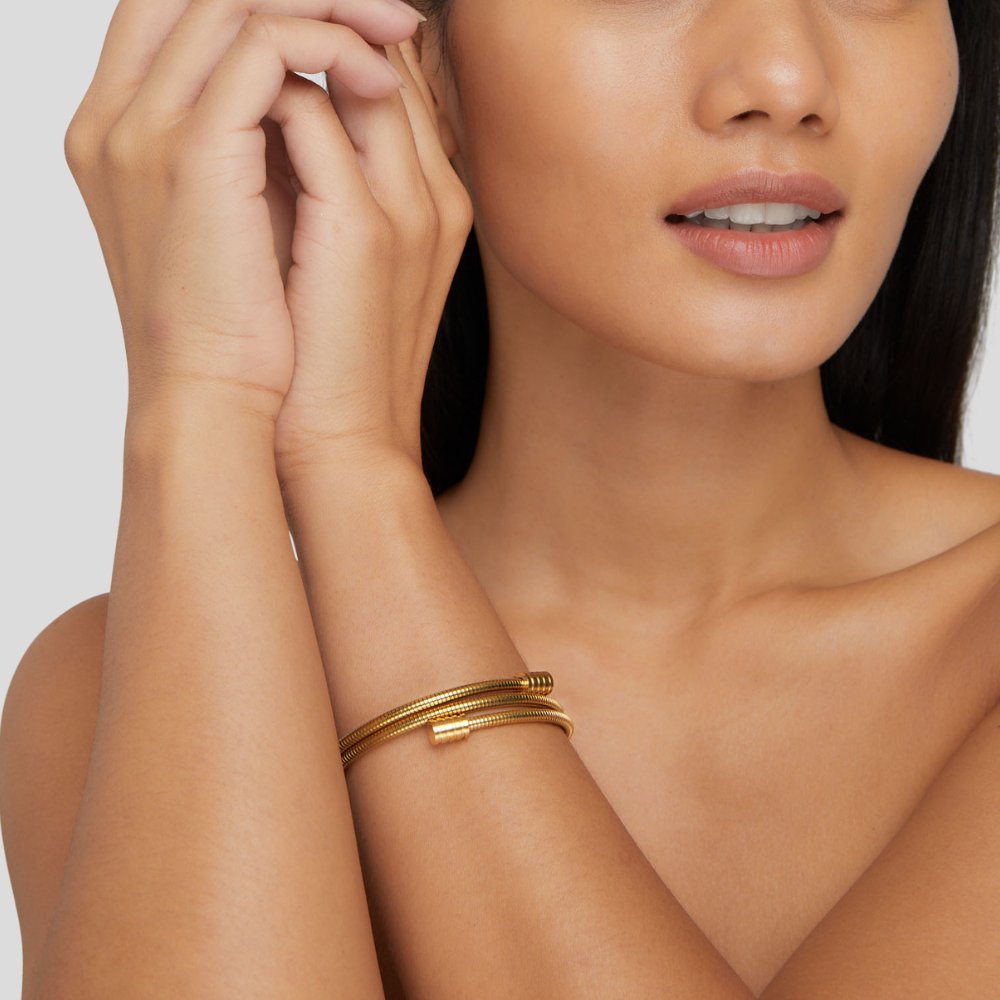 Gedraaide Gouden Armband