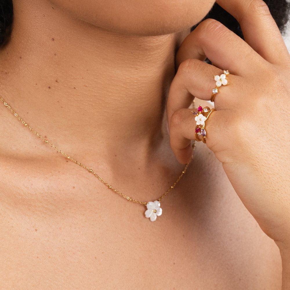 Grootheid Bloesem Bloem Ketting